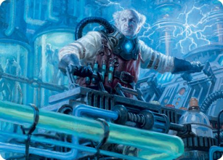 Ludevic, Necrogenius Art Card [Innistrad: Midnight Hunt Art Series] | The CG Realm