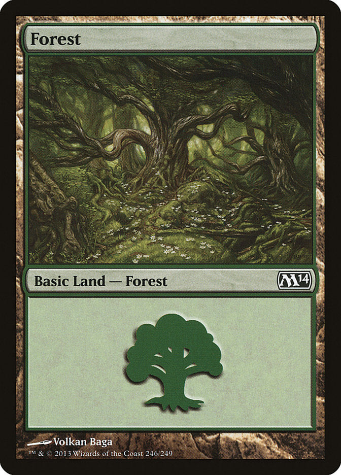Forest (246) [Magic 2014] | The CG Realm