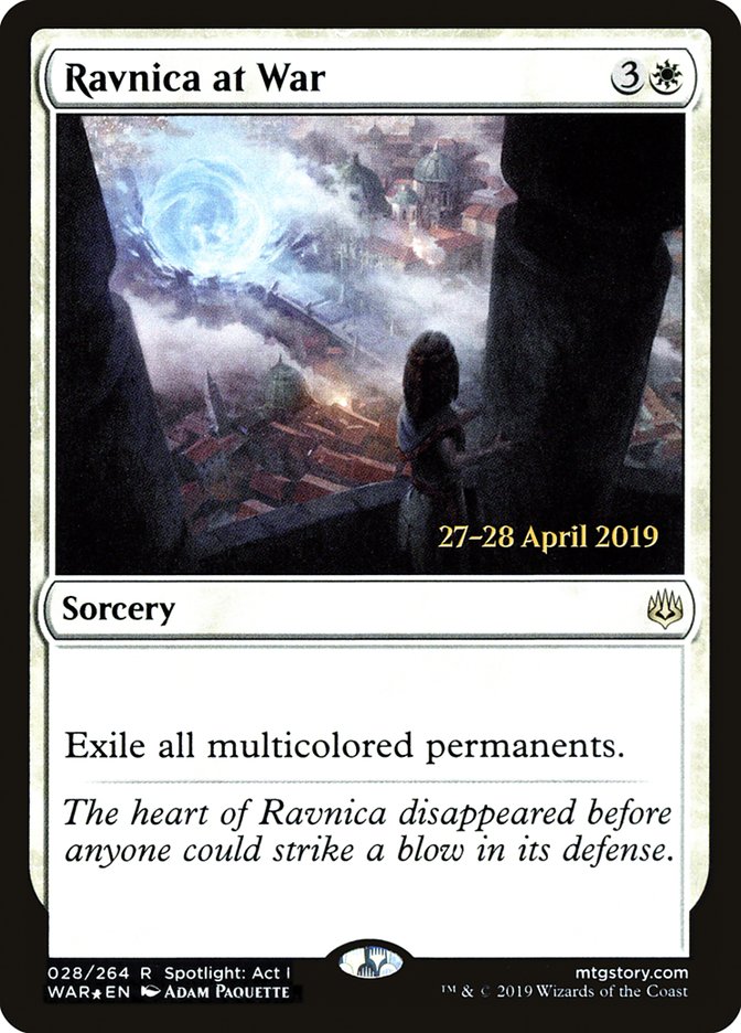 Ravnica at War [War of the Spark Prerelease Promos] | The CG Realm