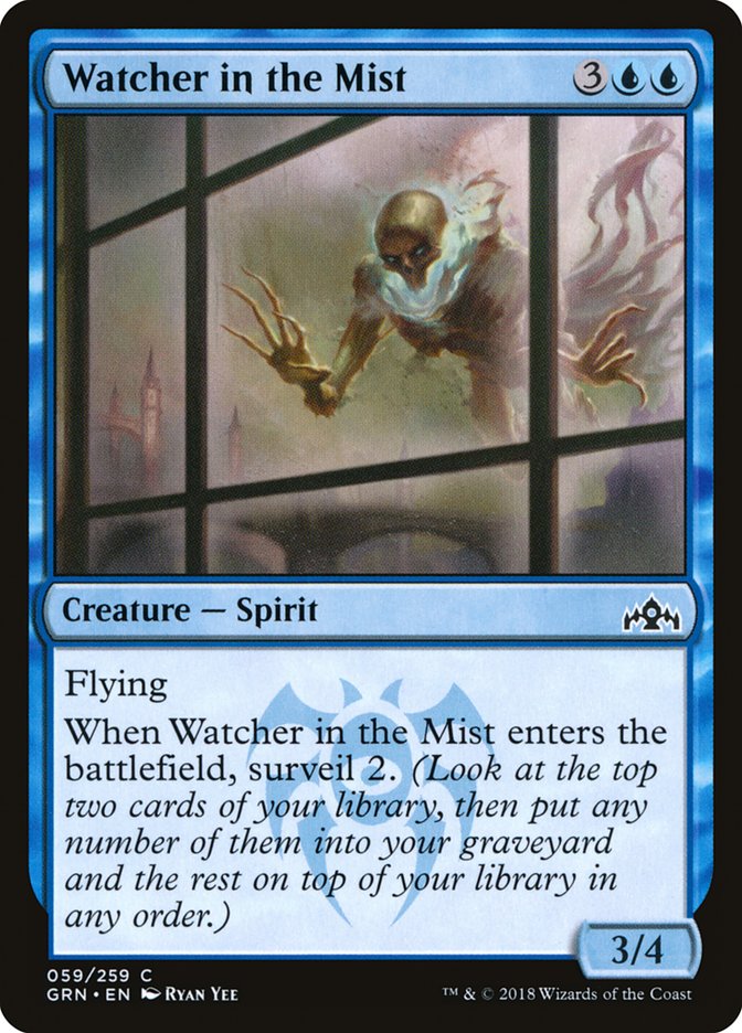 Watcher in the Mist [Guilds of Ravnica] | The CG Realm