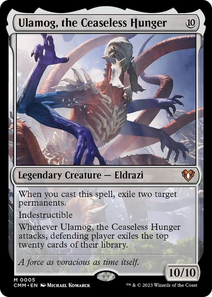 Ulamog, the Ceaseless Hunger [Commander Masters] | The CG Realm