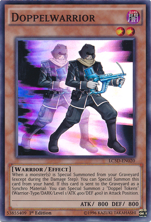 Doppelwarrior [LC5D-EN020] Super Rare | The CG Realm
