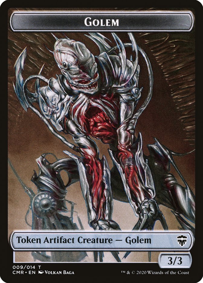 Golem Token [Commander Legends Tokens] | The CG Realm