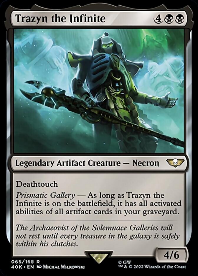 Trazyn the Infinite (Surge Foil) [Warhammer 40,000] | The CG Realm