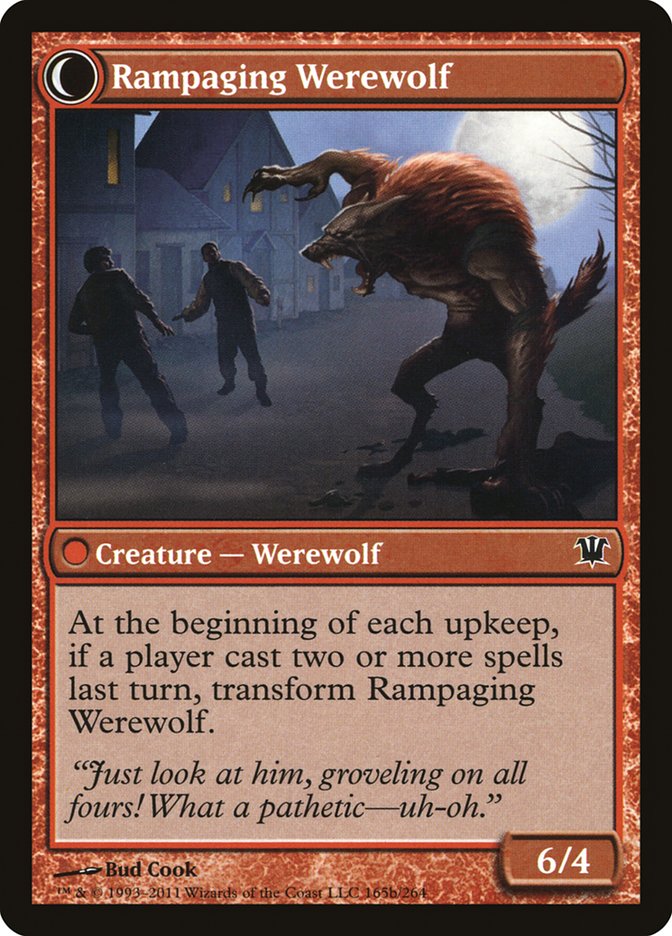 Tormented Pariah // Rampaging Werewolf [Innistrad] | The CG Realm
