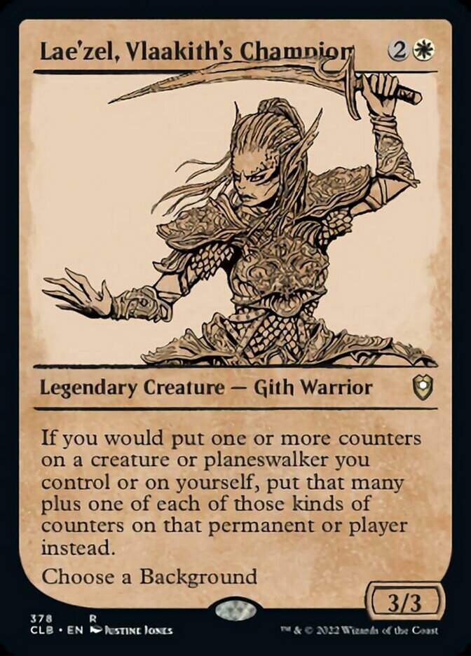 Lae'zel, Vlaakith's Champion (Showcase) [Commander Legends: Battle for Baldur's Gate] | The CG Realm