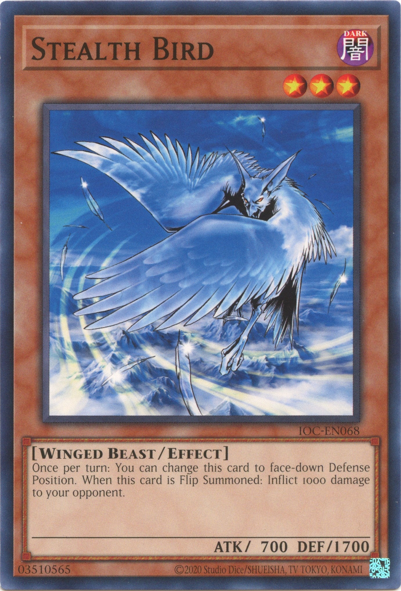 Stealth Bird (25th Anniversary) [IOC-EN068] Common | The CG Realm