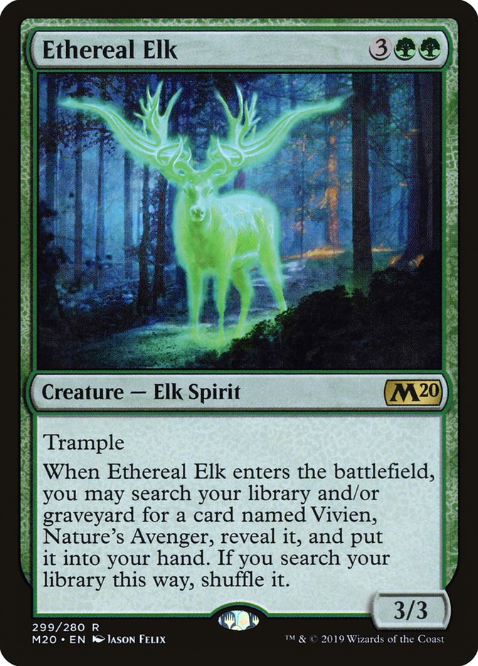 Ethereal Elk [Core Set 2020] | The CG Realm