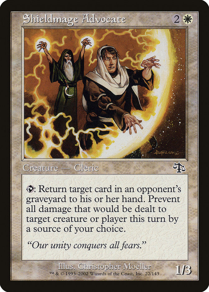 Shieldmage Advocate [Judgment] | The CG Realm