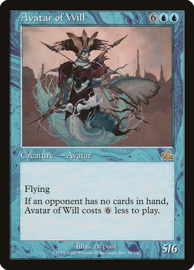 Avatar of Will [Prophecy] | The CG Realm