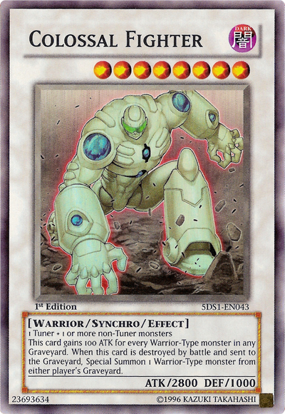 Colossal Fighter [5DS1-EN043] Super Rare | The CG Realm