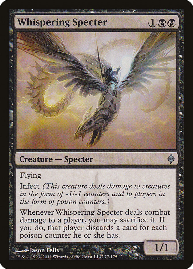 Whispering Specter [New Phyrexia] | The CG Realm