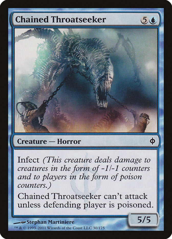 Chained Throatseeker [New Phyrexia] | The CG Realm