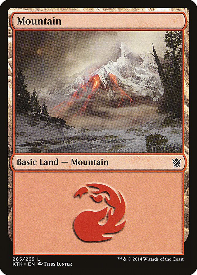 Mountain (265) [Khans of Tarkir] | The CG Realm
