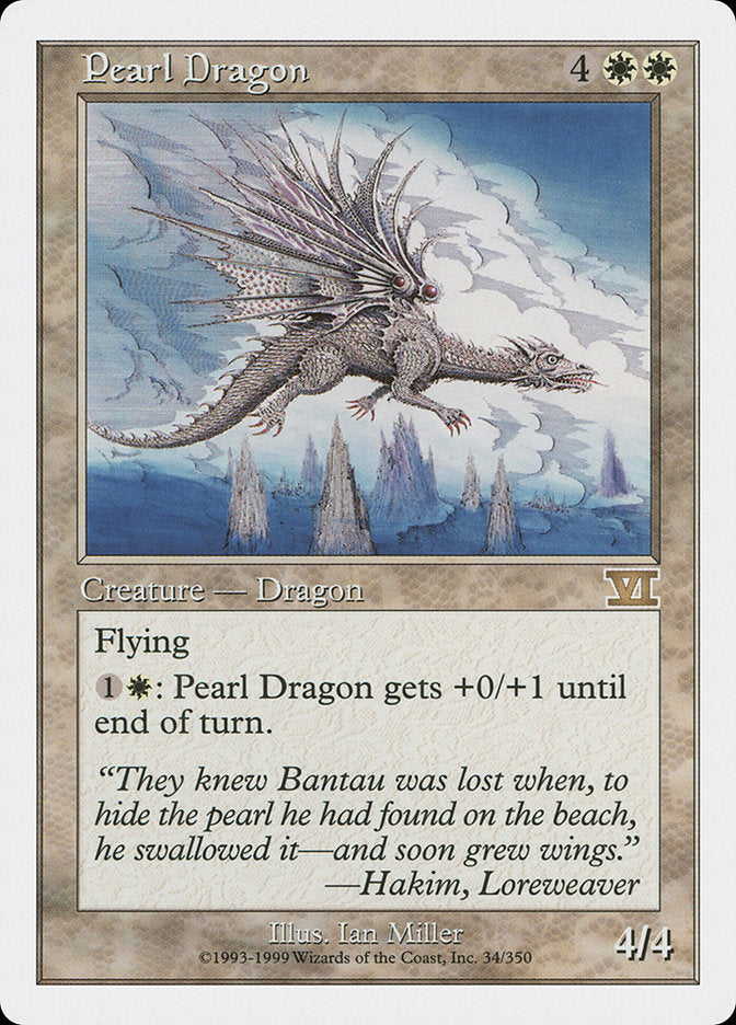 Pearl Dragon [Classic Sixth Edition] | The CG Realm