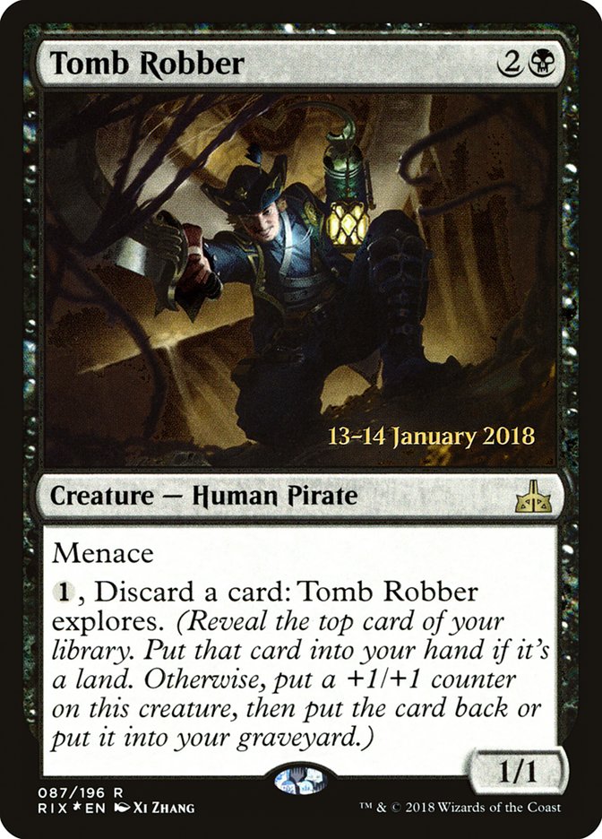 Tomb Robber [Rivals of Ixalan Prerelease Promos] | The CG Realm