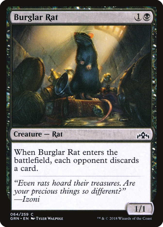 Burglar Rat [Guilds of Ravnica] | The CG Realm