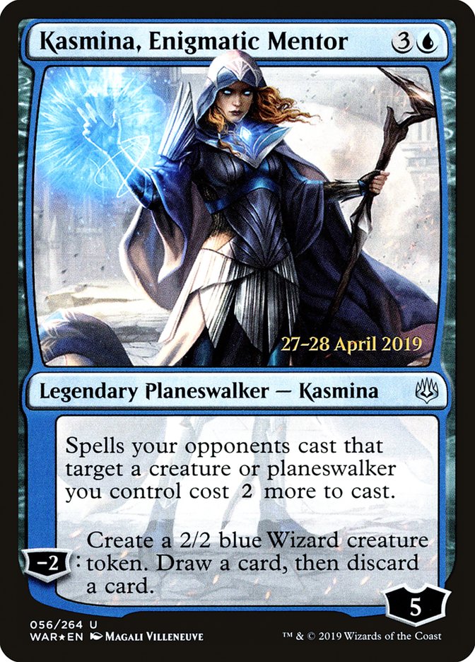 Kasmina, Enigmatic Mentor [War of the Spark Prerelease Promos] | The CG Realm