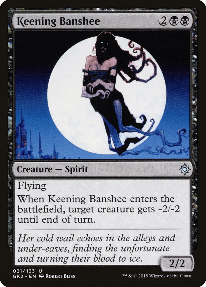 Keening Banshee [Ravnica Allegiance Guild Kit] | The CG Realm