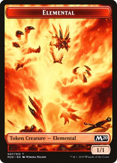 Elemental // Satyr Double-Sided Token [Challenger Decks 2020 Tokens] | The CG Realm
