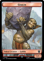 Goblin // Wraith Double-Sided Token [The Lord of the Rings: Tales of Middle-Earth Commander Tokens] | The CG Realm