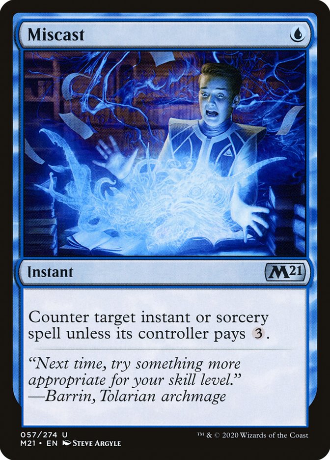 Miscast [Core Set 2021] | The CG Realm