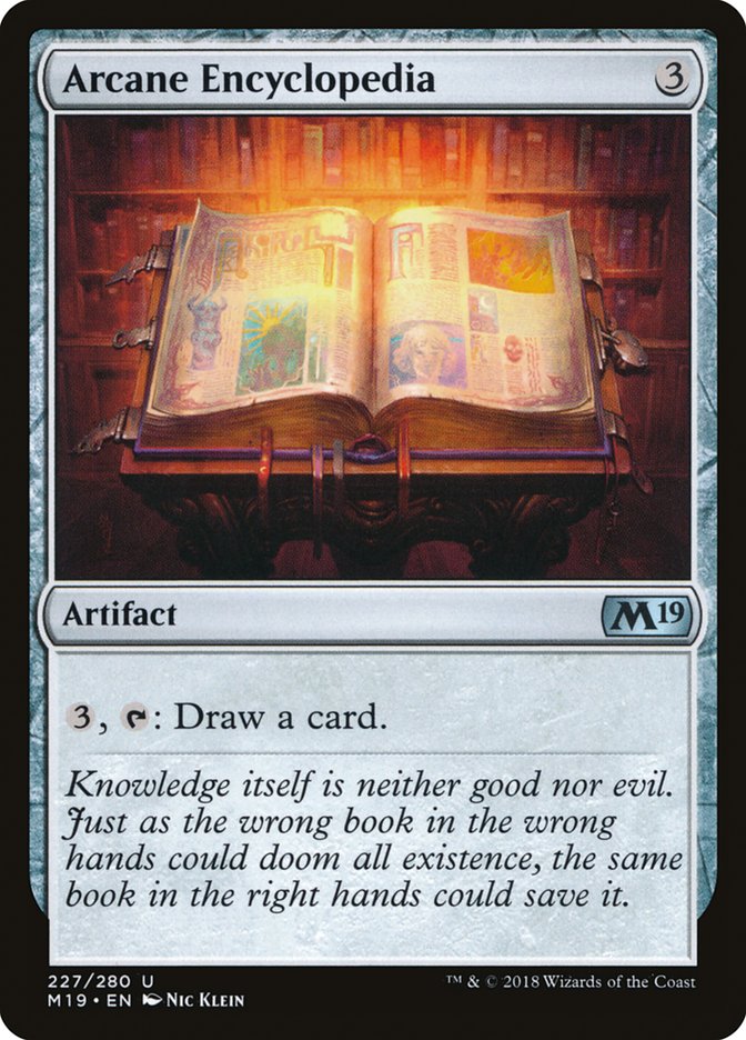 Arcane Encyclopedia [Core Set 2019] | The CG Realm