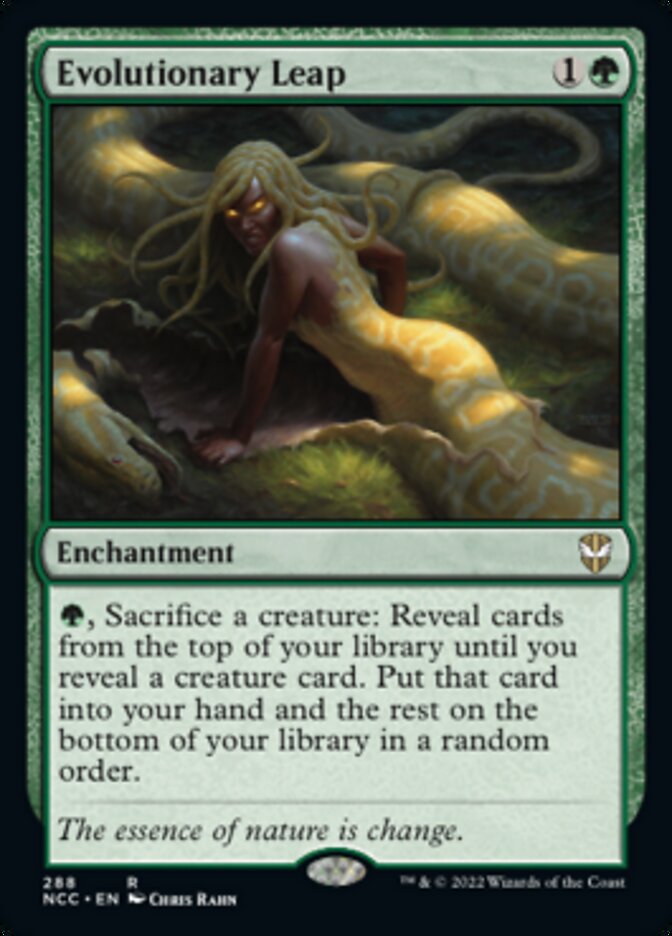 Evolutionary Leap [Streets of New Capenna Commander] | The CG Realm