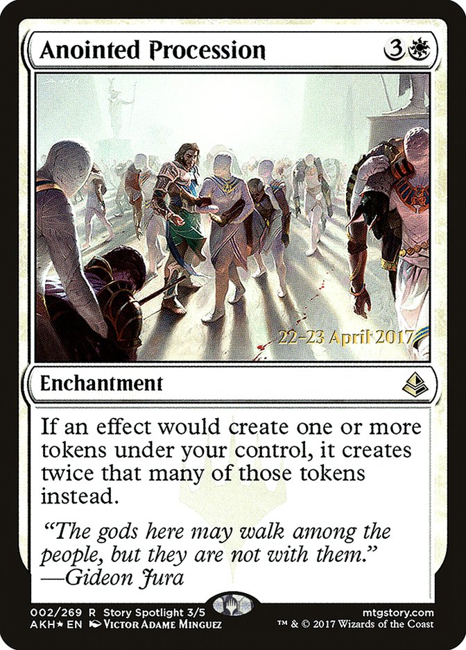 Anointed Procession [Amonkhet Prerelease Promos] | The CG Realm