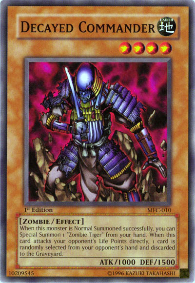 Decayed Commander [MFC-010] Common | The CG Realm