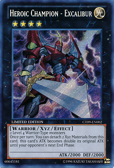 Heroic Champion - Excalibur [CT09-EN002] Secret Rare | The CG Realm