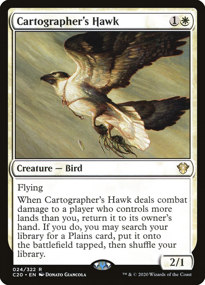 Cartographer's Hawk [Commander 2020] | The CG Realm