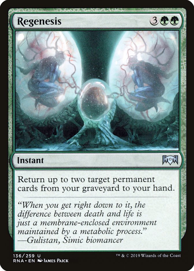 Regenesis [Ravnica Allegiance] | The CG Realm