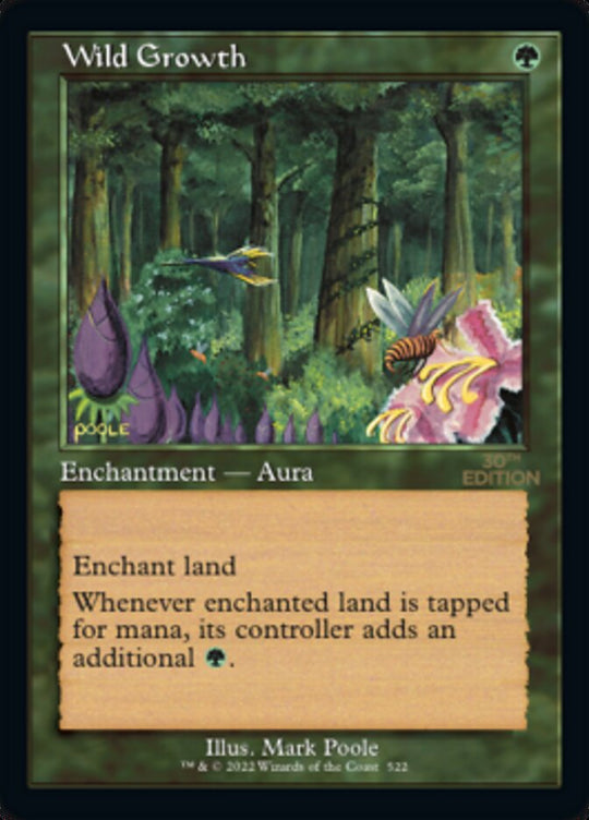 Wild Growth (Retro Frame) (30A-522) - 30th Anniversary Edition