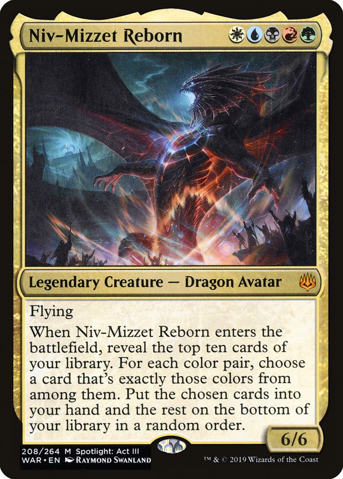 Niv-Mizzet Reborn [War of the Spark] | The CG Realm