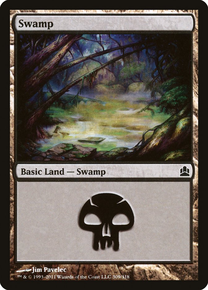 Swamp (309) [Commander 2011] | The CG Realm