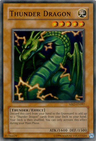 Thunder Dragon [MRD-EN097] Short Print | The CG Realm