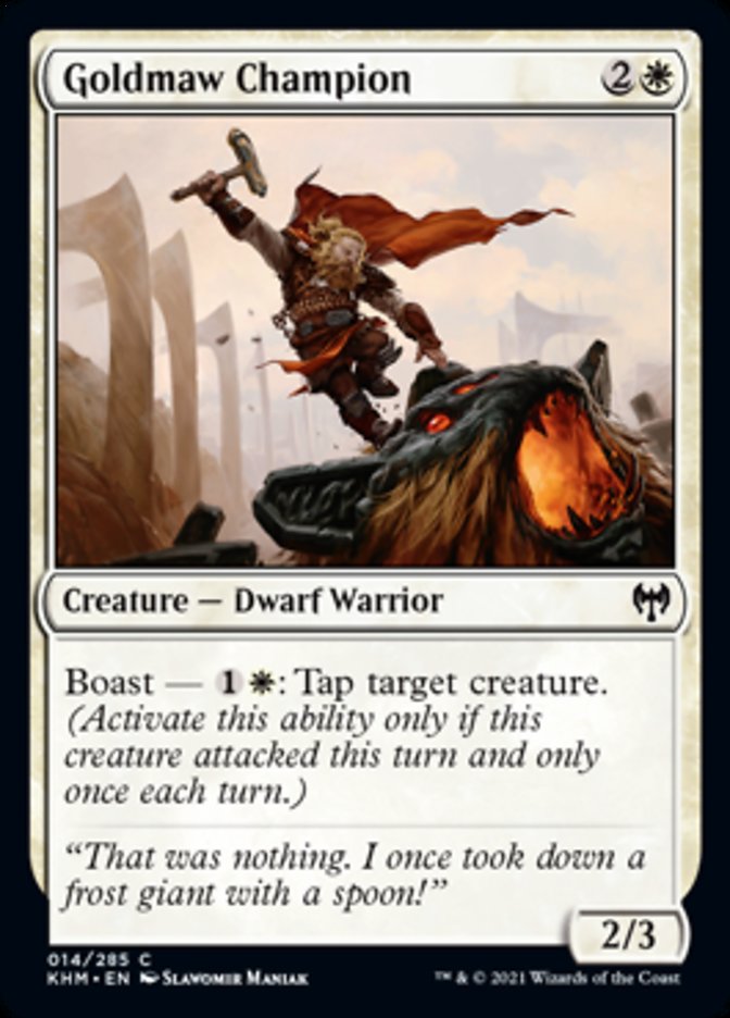 Goldmaw Champion [Kaldheim] | The CG Realm