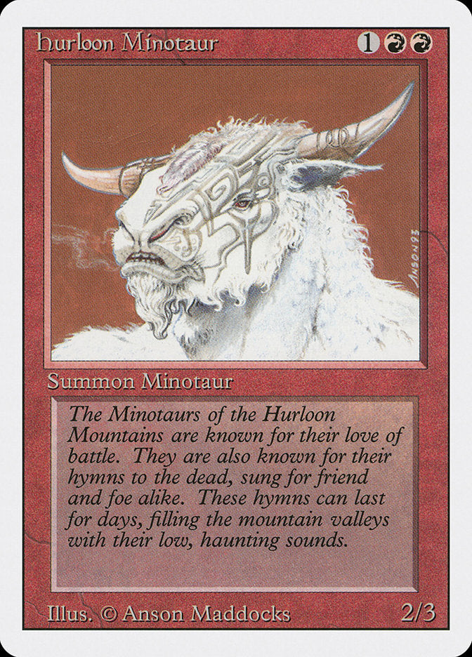 Hurloon Minotaur [Revised Edition] | The CG Realm