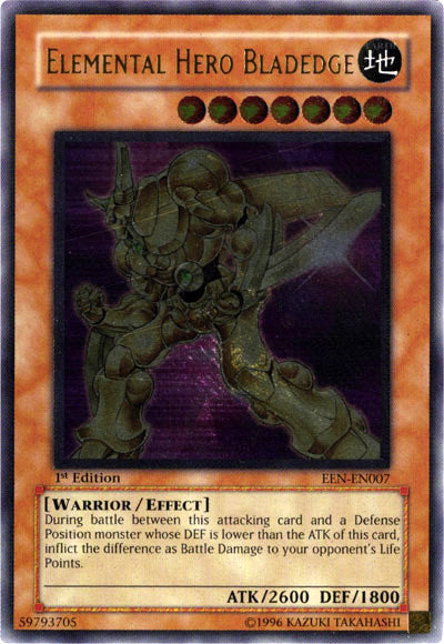 Elemental Hero Bladedge [EEN-EN007] Ultimate Rare | The CG Realm