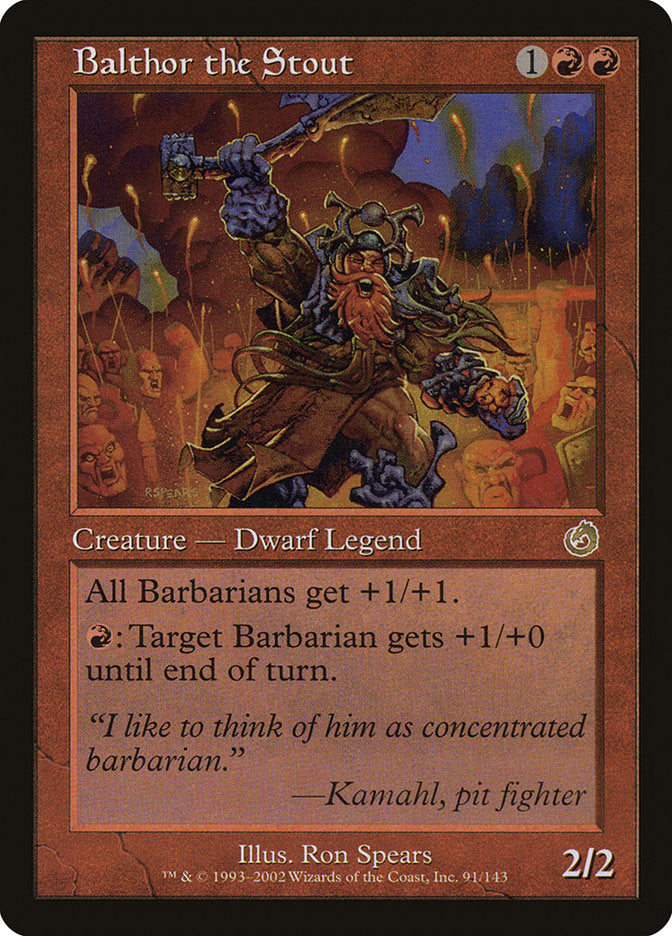 Balthor the Stout [Torment] | The CG Realm