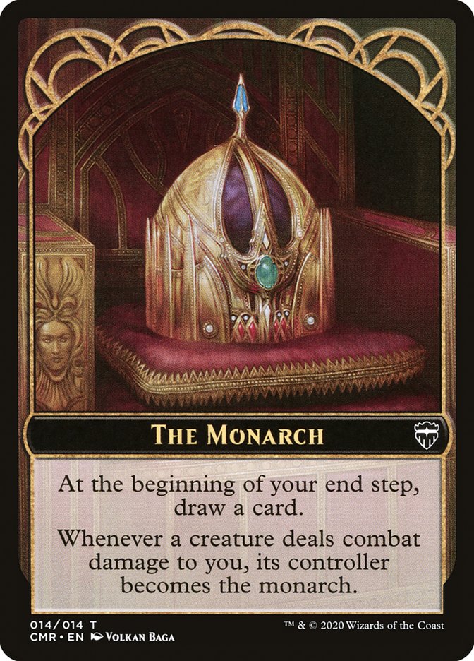 The Monarch Token [Commander Legends Tokens] | The CG Realm