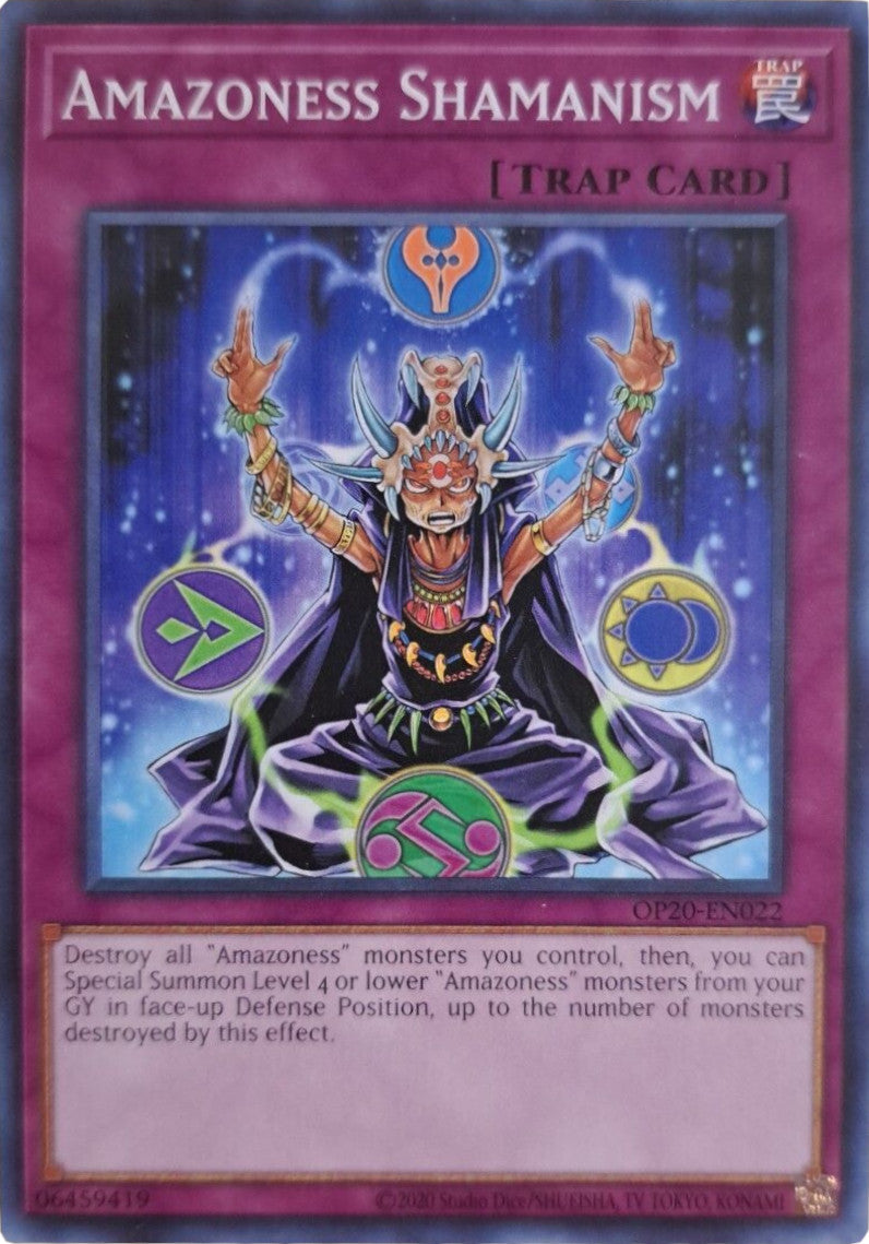 Amazoness Shamanism [OP20-EN022] Common | The CG Realm