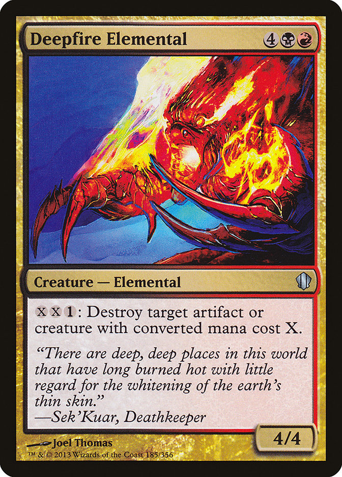 Deepfire Elemental [Commander 2013] | The CG Realm