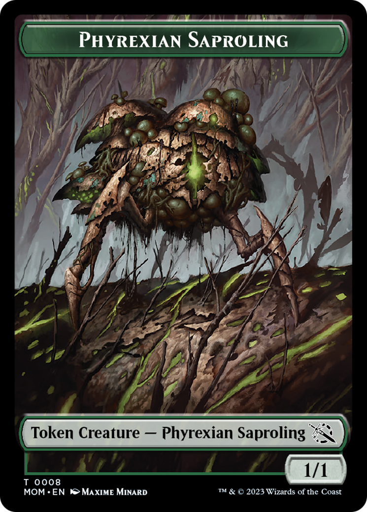 Phyrexian Saproling Token [March of the Machine Tokens] | The CG Realm