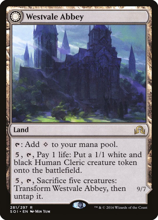 Westvale Abbey (SOI-281) - Shadows over Innistrad: (Double Faced Transform)