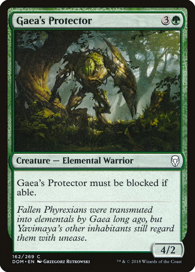 Gaea's Protector [Dominaria] | The CG Realm