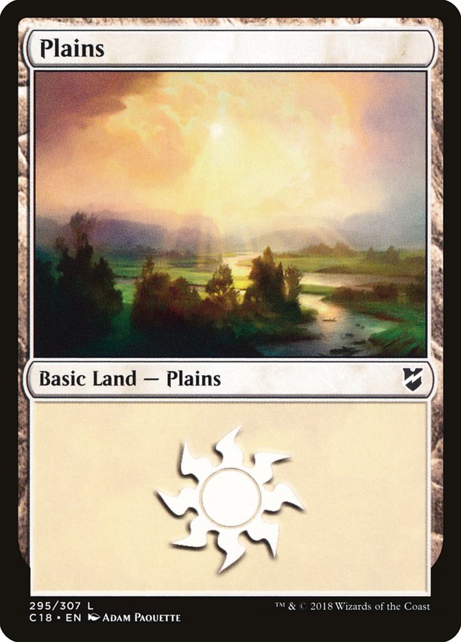 Plains (295) [Commander 2018] | The CG Realm