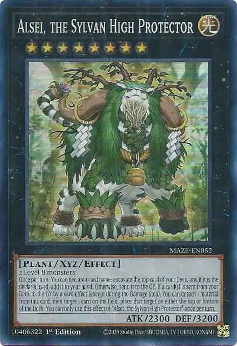 Alsei, the Sylvan High Protector [MAZE-EN052] Super Rare | The CG Realm