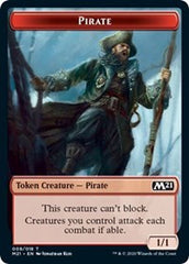 Pirate // Weird Double-Sided Token [Core Set 2021 Tokens] | The CG Realm